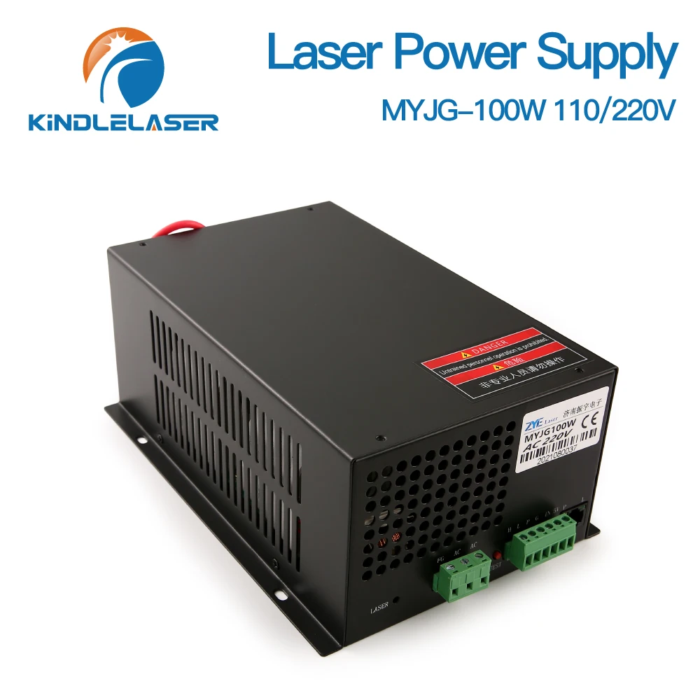Enlarge KINDLELASER 80-100W CO2 Laser Power Supply for CO2 Laser Engraving Cutting Machine MYJG-100W category