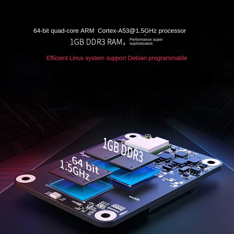 CB1 Core Board Allwinner H616 Quad-Core Cortex-A53 Mali G31 MP2 1GB DDR3L SDRAM BTT материнская плата с поддержкой Debian