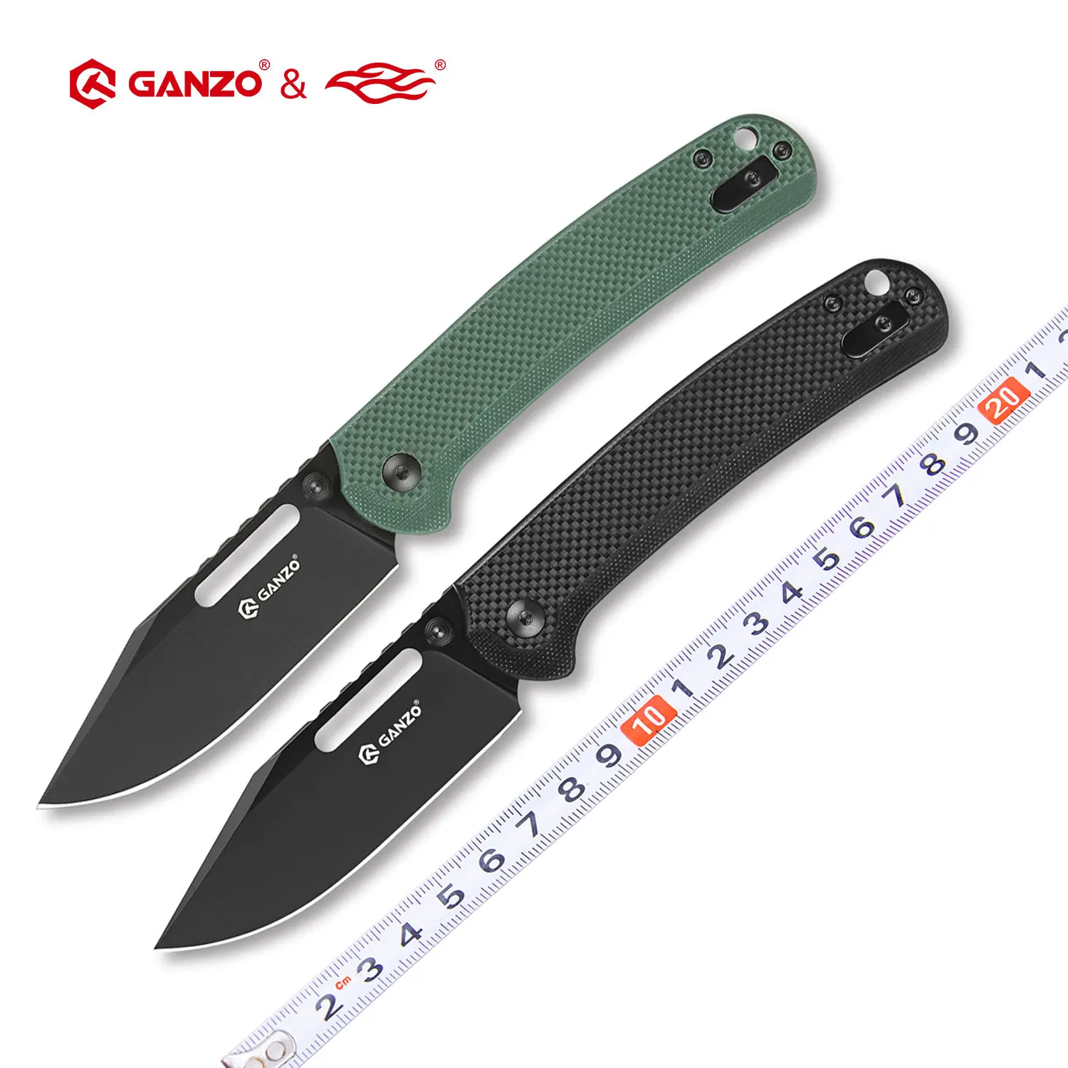 Фото Складной нож Ganzo G768 G768PT Firebird 2024 с клинком D2 и рукоятью G10 – инструмент для выживания, карманный нож, EDC-инструмент для активного отдыха №3