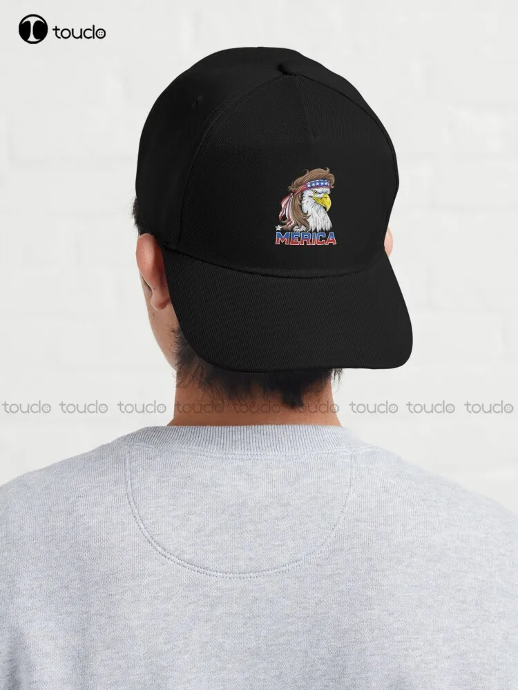 Мужская велосипедная Кепка Eagle Mullet Merica с американским флагом 4 июля |