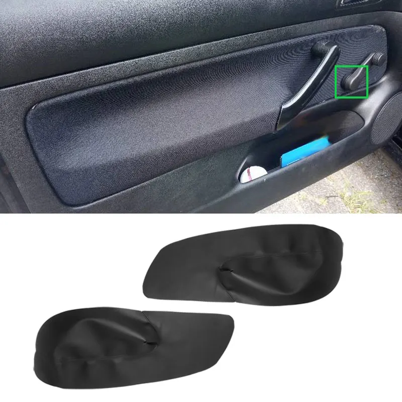 

ONLY 3 Doors Car Armrest Leather Cover For VW Golf 4 MK4 1998 - 2005 Manual Control Window Front Door Armrest Panel Cover Trim