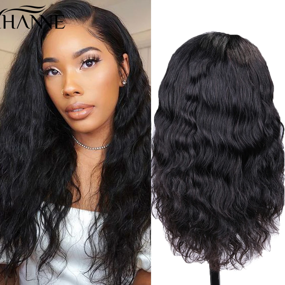 HANNE Lace Part Human Hair Wigs For Women Natural Wavy Wig Human Hair 13x1 Brazilian Lace Wigs Preplucked Body Wave Remy Hair