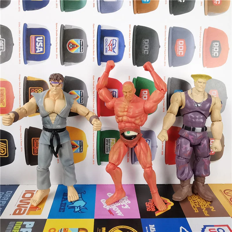 

Street Doll Fighter Action Figure Sutorito Faita RYU Ornament Accessories Tabletop Decoration Children Toy Present