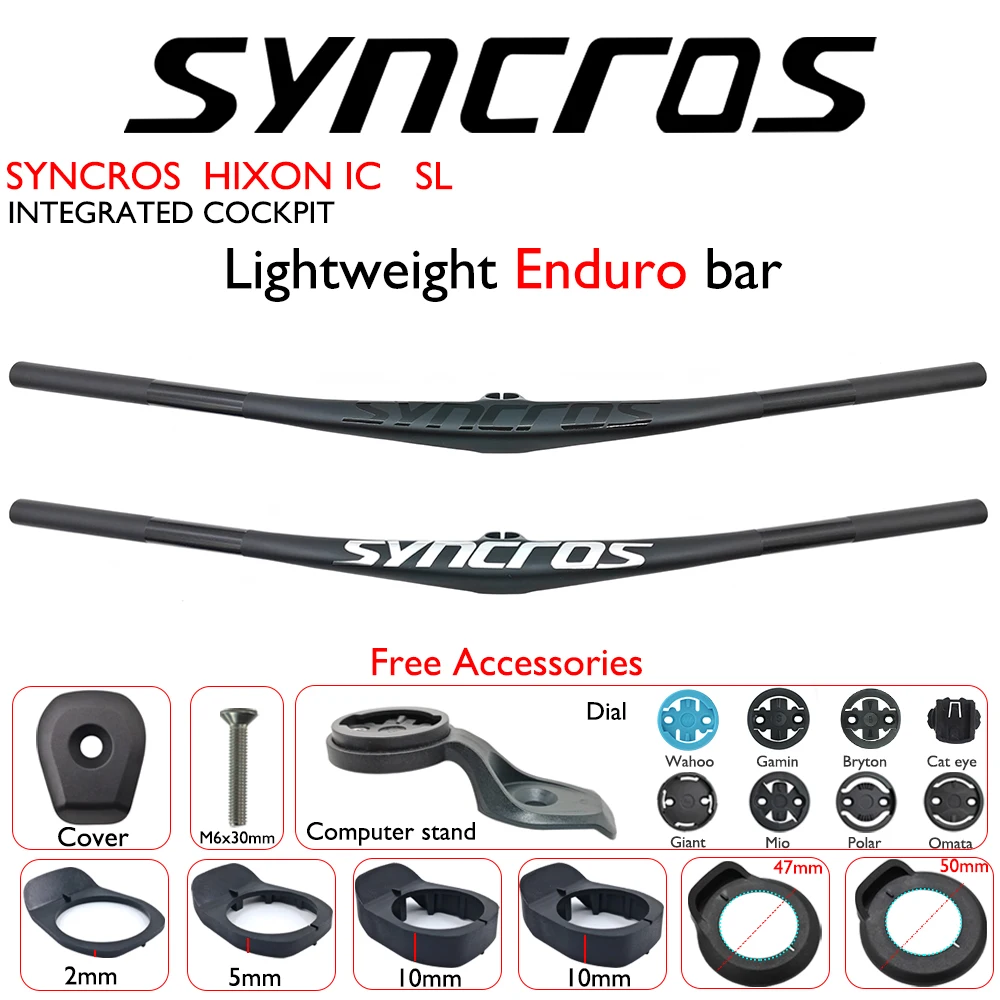 Выносной руль SYNC HIXON IC SL с верхней маркировкой подходит для дорожного руля