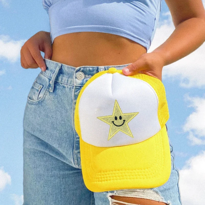 Шляпа с сияющими звездами модная шапка 120 цветов женская пляжная шляпа от солнца