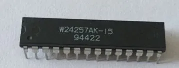 

free shippingW24257AK-12 W24257AK-15 W24257AK-20 DIP28 10pcs