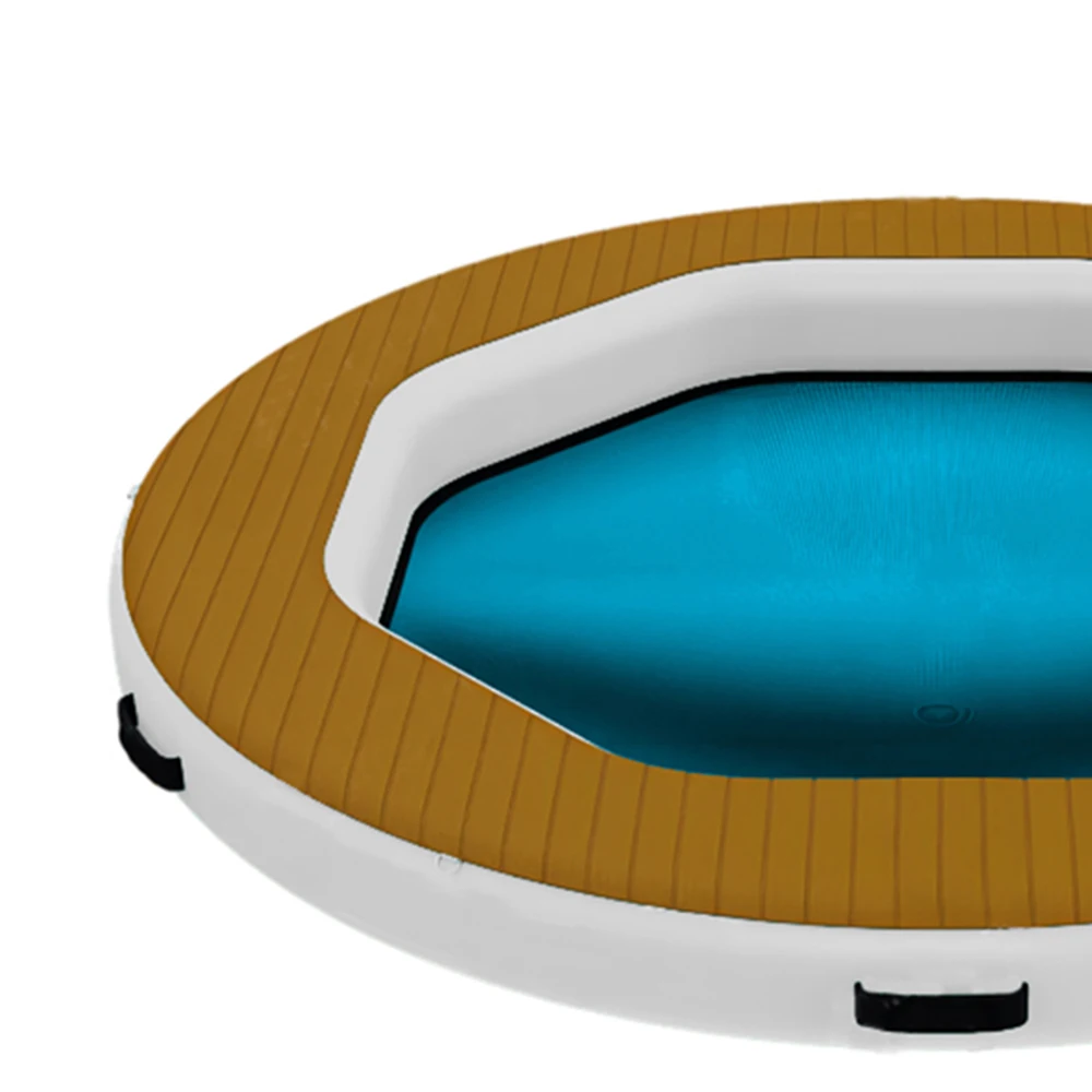 Надувной подвесной гамак 10 футов плавающая док-станция водный плавающий плот для