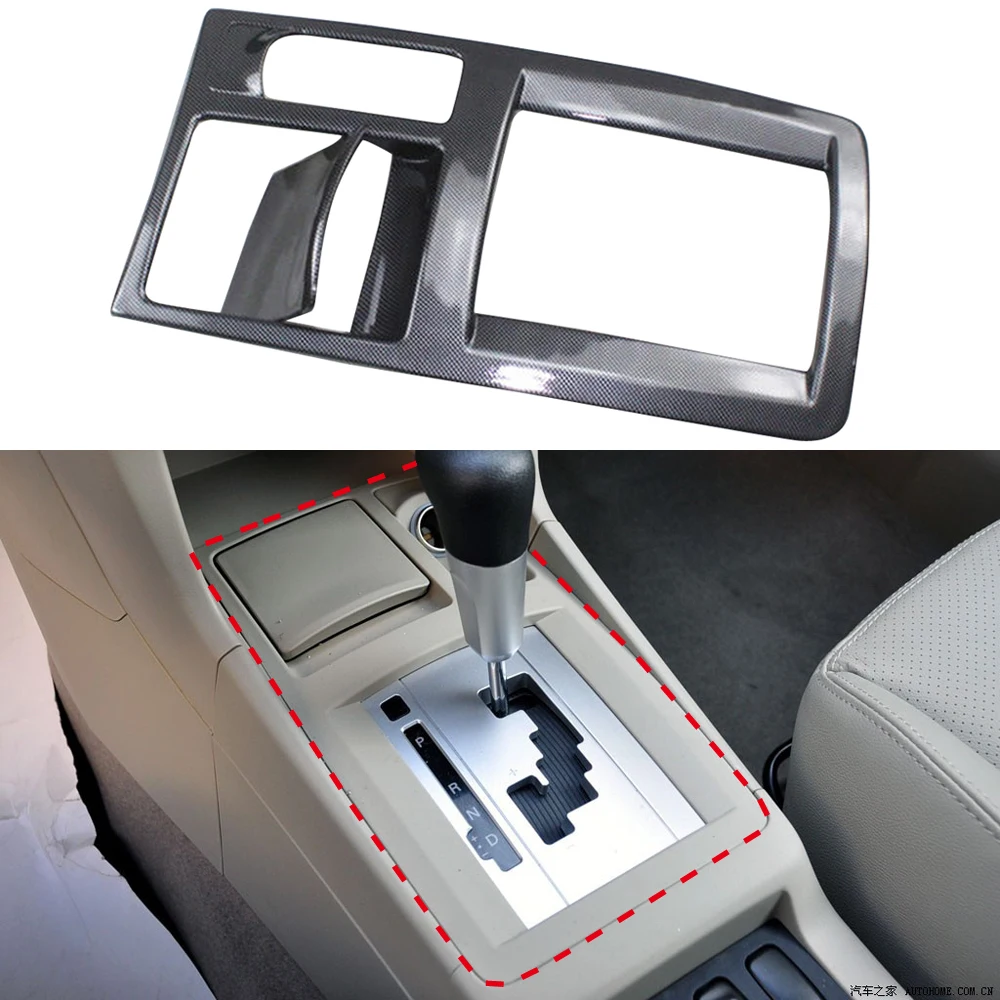 

LHD! RHD! Для Mitsubishi Lancer 2008-2016 автомобильные аксессуары ABS пластиковая консоль переключатель передач Панель Крышка отделка 2 шт. низкое оборудование