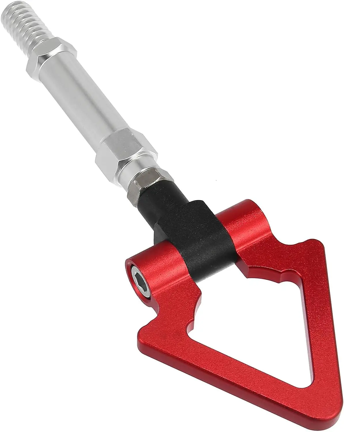 

Red Aluminum Alloy Triangle Shape Front Rear Bumper Trailer Ring Eye Towing Tow Hook Screw for Volkswagen Golf GTI