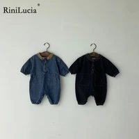 rinilucia kids baby boy jumper girls clothes pants denim jeans overalls toddler infant jumpsuits newborn clothing tracksuits