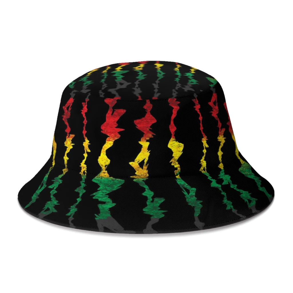 

Summer Unisex Harajuku Bucket Hat Reggae Dreadlocks Rasta Women Men Fishing Fisherman Hat Autumn Beach Panama Gorros for Bob