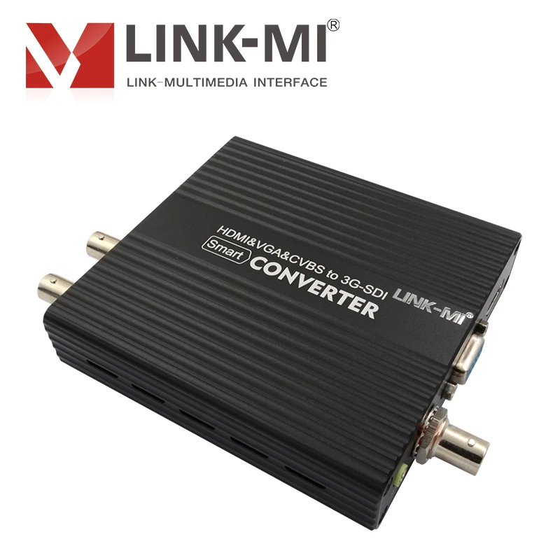Фото Конвертер HDMI/VGA/CVBS в SD/HD/3G-SDI, передача сигналов HD-SDI на 200 м, сигналов 3G-SDI на 120 м, конвертер HDMI 1.4/HDCP 1.1 №3