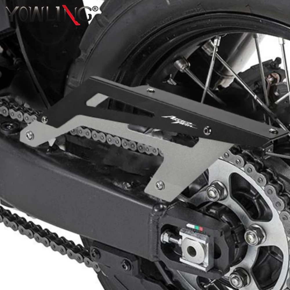 Фото Защита цепи для Honda XL650V Transalp XRV750 Africa Twin RD04 RD07 RD07A 1987-2007, защитная крышка для ремня мотоцикла с ЧПУ №1