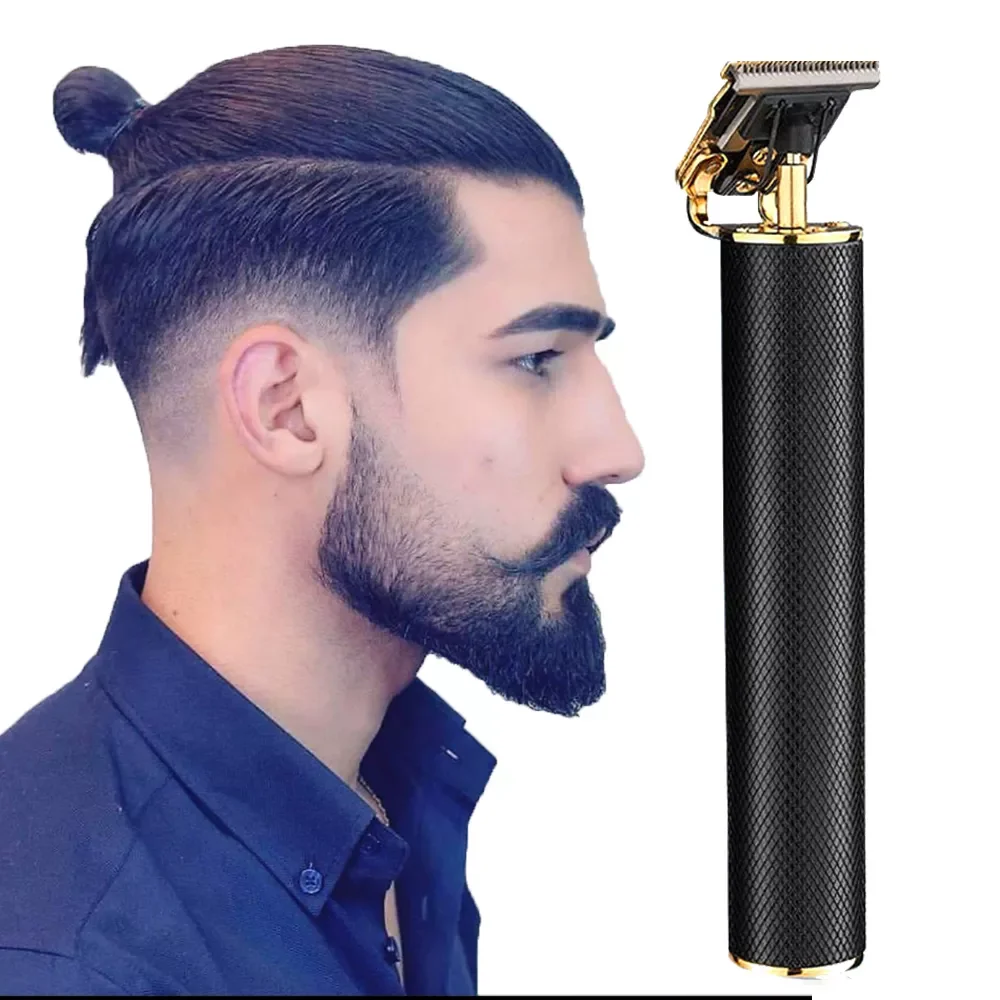

Hair Clipper Trimmer For Men Rechargeable Mower T-Outliner Barber Shaving Machine Vintage Haircut Cutter Cordless
