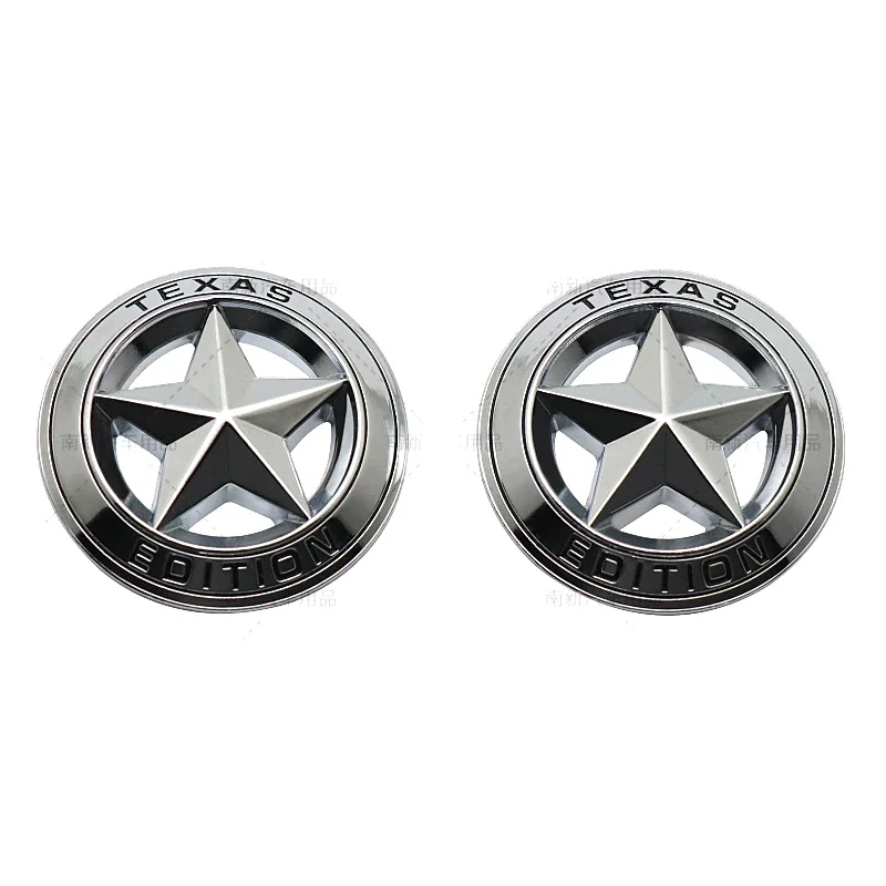 2 шт. Автомобильная наклейка значок для заднего багажника Металлическая Эмблема