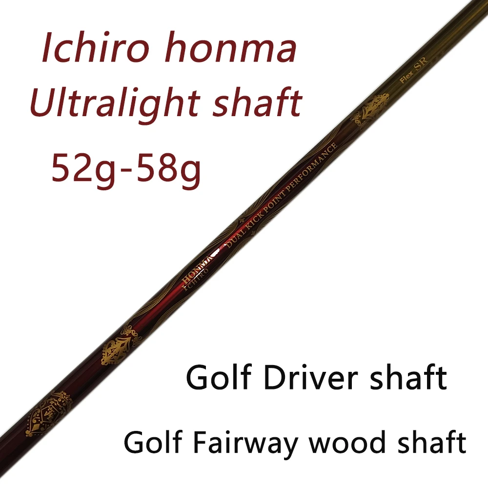 

Brand New Ultralight shaft golf club driver and fairway wood graphite shaft Golden R/S/SR Flex Graphite Shafts Ichiro honma