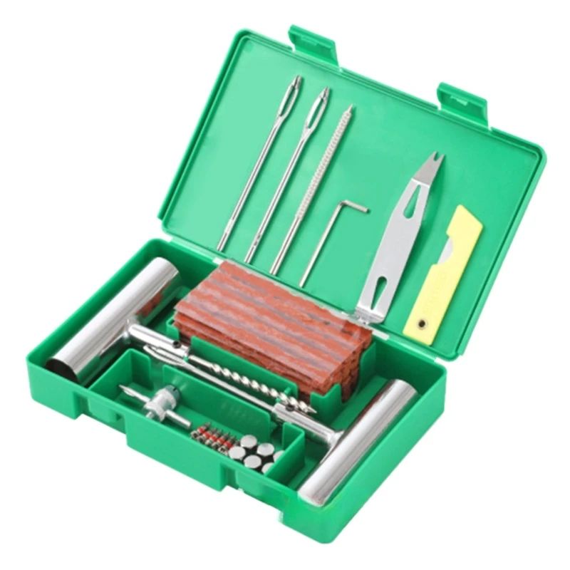 

Профессиональный набор для ремонта шин, простой в использовании и портативный инструмент для ремонта автомобильных шин, 33/58