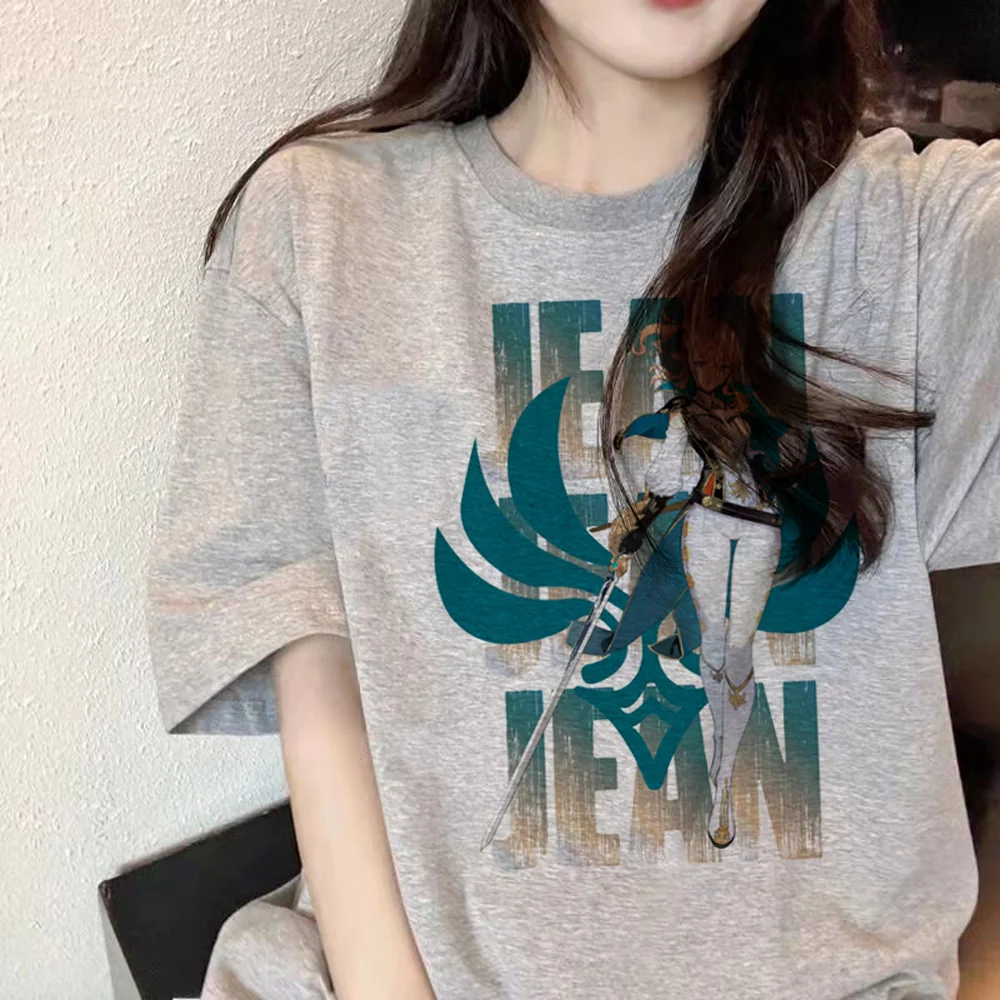 

genshin impact t shirt women harajuku Japanese Tee girl y2k clothes