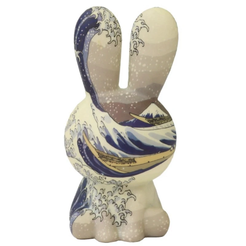 

1 Piece Rabbit Cartoon Decoration Nightlight Colorful Atmosphere Table Lamp Led Color Painting Nightlight