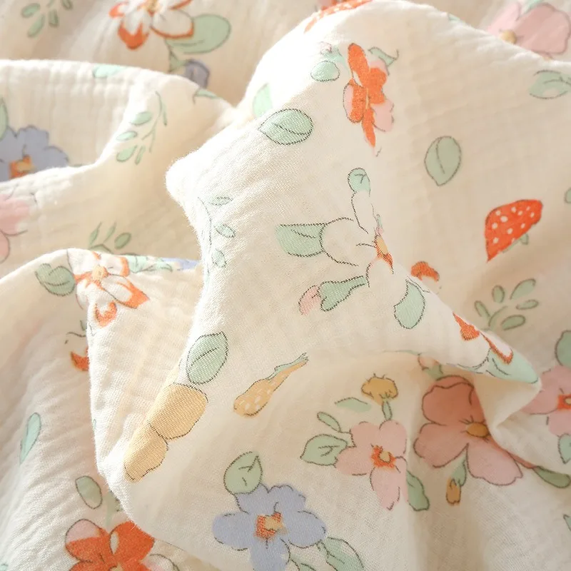 New Summer  Women's Pajama Suit 100% Cotton Crepe Lace Suspenders+Shorts Thin Cute Home Clothes 2-piece Set Sleepwear Pajamas