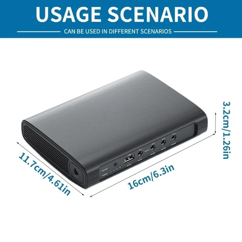 Надежный внешний ИБП с аккумулятором 12000/15000/27000 мАч