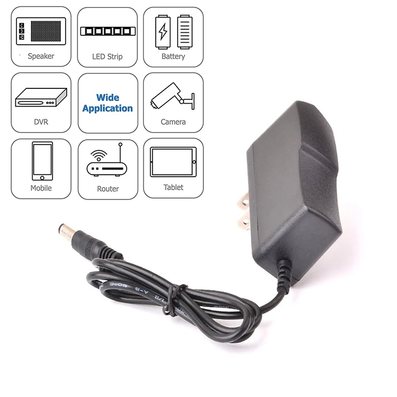 

DC 5V 1A 2A Power Adapter Universal AC 100V-240V Converter Power Adapter Supply Charger Adapter US Plug