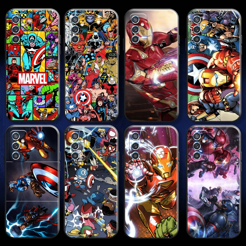 

Marvel Iron Man Venom Logo For Xiaomi Redmi 9 9C 9A 9AT 9i Phone Case Back Coque Silicone Cover Soft Carcasa Liquid Silicon