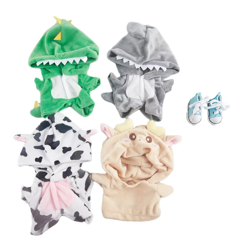 

Dinosaur Onesie Pants 20cm Doll Suit Pajamas Doll Clothes Doll Accessories