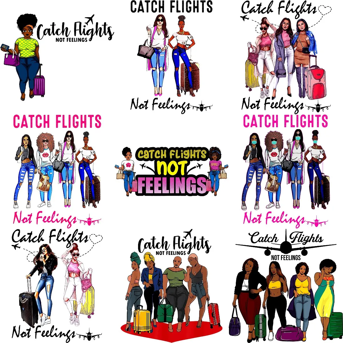 Термоклейкие нашивки для одежды Catch Flight Термоклейкие нашивки для одежды Catch Flight