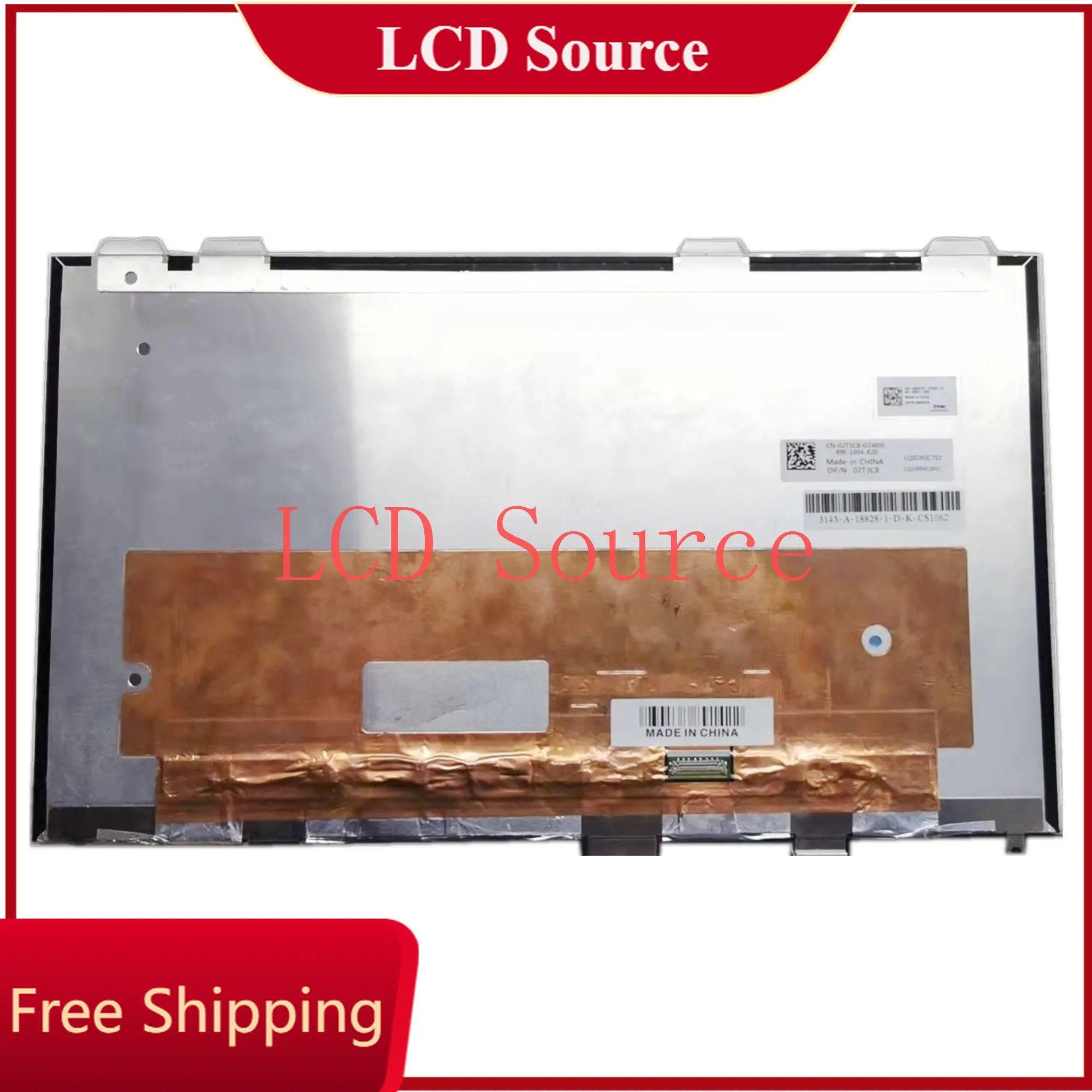 

LQ140M1JX41 LQ0DASC701 DP/N 02T3C8 для Dell Inspirion 7490 безсенсорный ЖК-экран