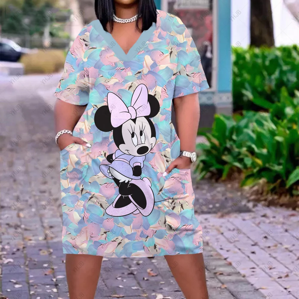 Платье женское летнее с V-образным вырезом модный приталенный вечерний сарафан