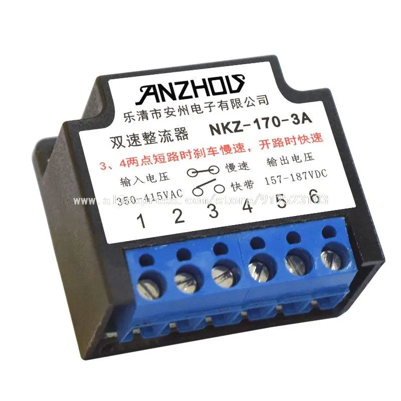 

Tegangan Input Penyearah Kecepatan Ganda 350-415VAC Tegangan Output 157-187VDC