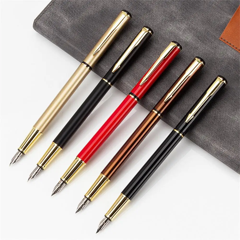

1 Pcs Professional Fountain Pen Smooth Writing Pens Elegant Exquisite Gift Teacher Office School Stationery Dropshipping