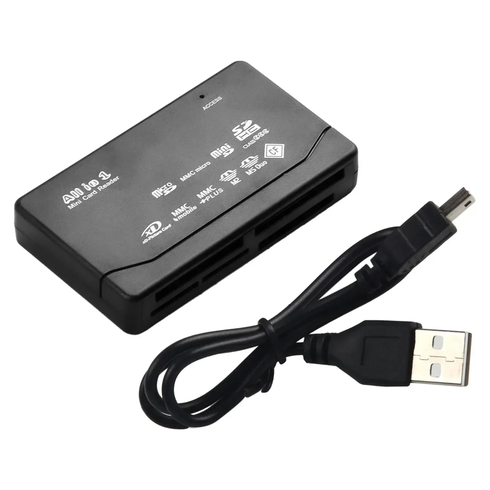 USB 2.0 Кард-адаптер Устройство чтения карт памяти TF CF XD MS MMC Адаптер OTG для ноутбука