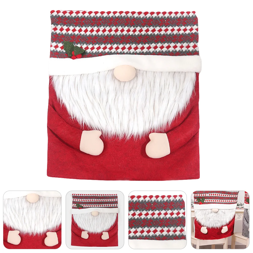 

Creative Adorable Christmas Chair Cover Christmas Cover for Festival Christmas Chair