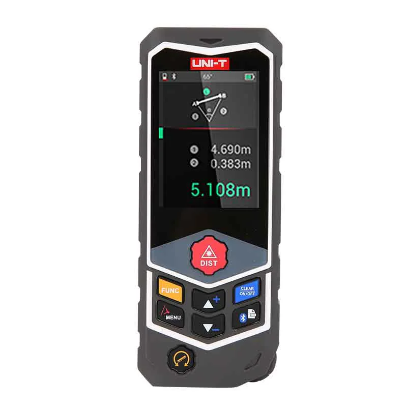 

UNI-T LM120D PRO Laser Distance Meters Curvature Edition Laser Electronic Ruler Voice Reading with rangefinder
