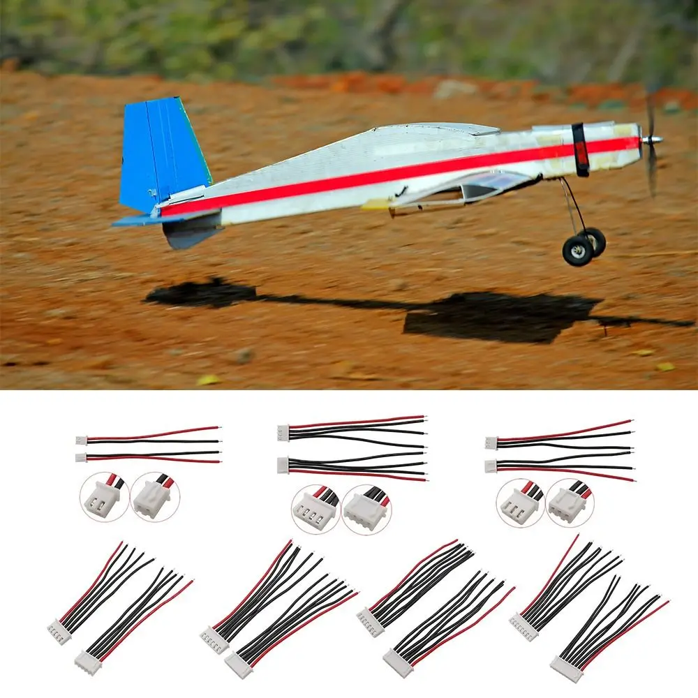 10 см RC Lipo Балансир зарядного устройства Разъем 1S 2S 3S 4S 5S 6S 7S Силиконовый провод DIY