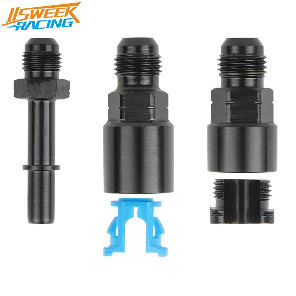 Universal Fuel Adapter Connector AN6,AN8 Male Flared To 3/8