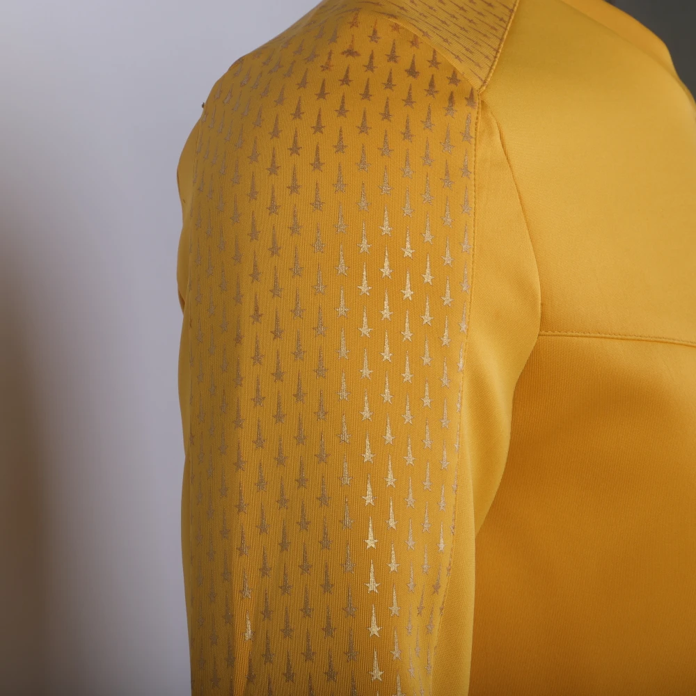 Звездный странный новый мир путь Щука Золотая Униформа Флот красный синий топ