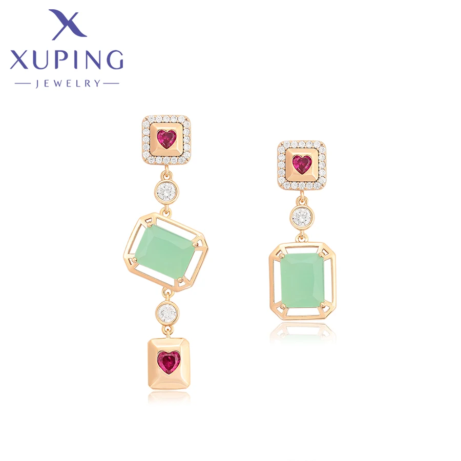 

Xuping ювелирные изделия Новое поступление женские серьги в форме капли золотого цвета A00916171