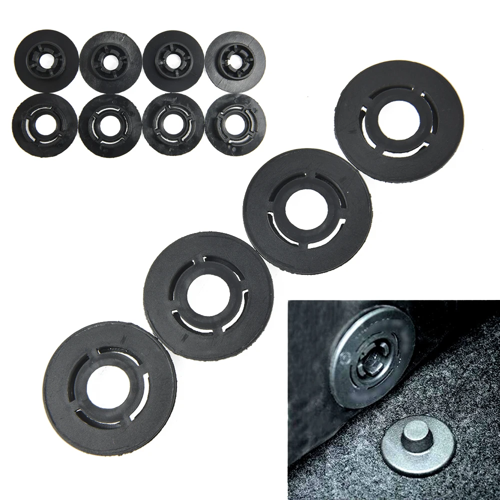 

8 шт. клипсы для коврика автомобиля, зажимы для крепления коврика для VW Passat Polo Golf Jetta Audi, подкладка для ног для салона автомобиля, удерживает пряжку