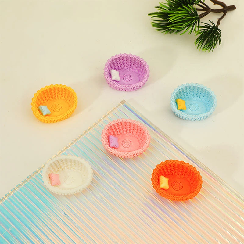 1 шт. милое гнездо кошки из смолы