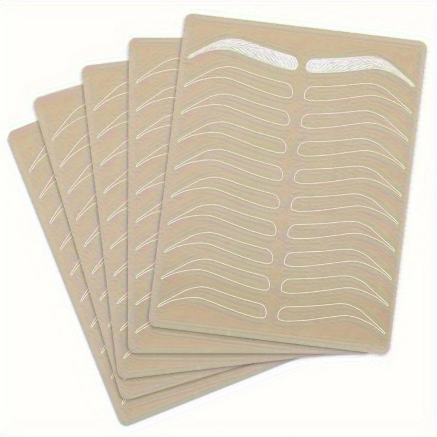 Кожа для практики микроблейдинга бровей силиконовая кожа перманентного макияжа