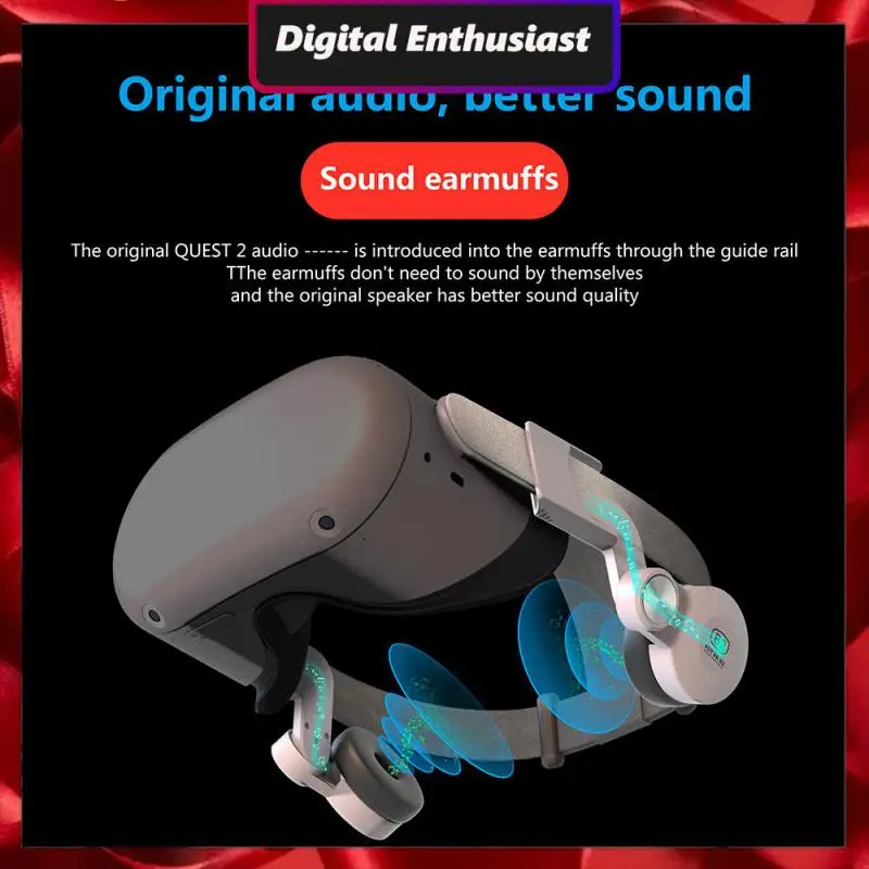 

Headset Acoustic Earmuffs Adjustable Design Hige Sound Quality Strap Headphones Abs Noise Reduction Head Strap Ear Muffs White