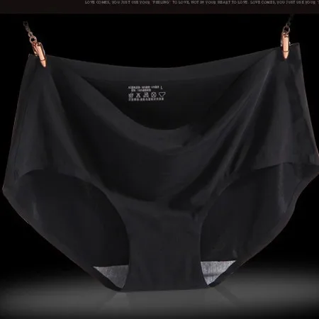 Unterwäsche Frauen Eis Seide Nicht-traurige atmungsaktive hohe Taille sexy Briefs Triangle Frau Komfort billig Intimates Dropshipping K810