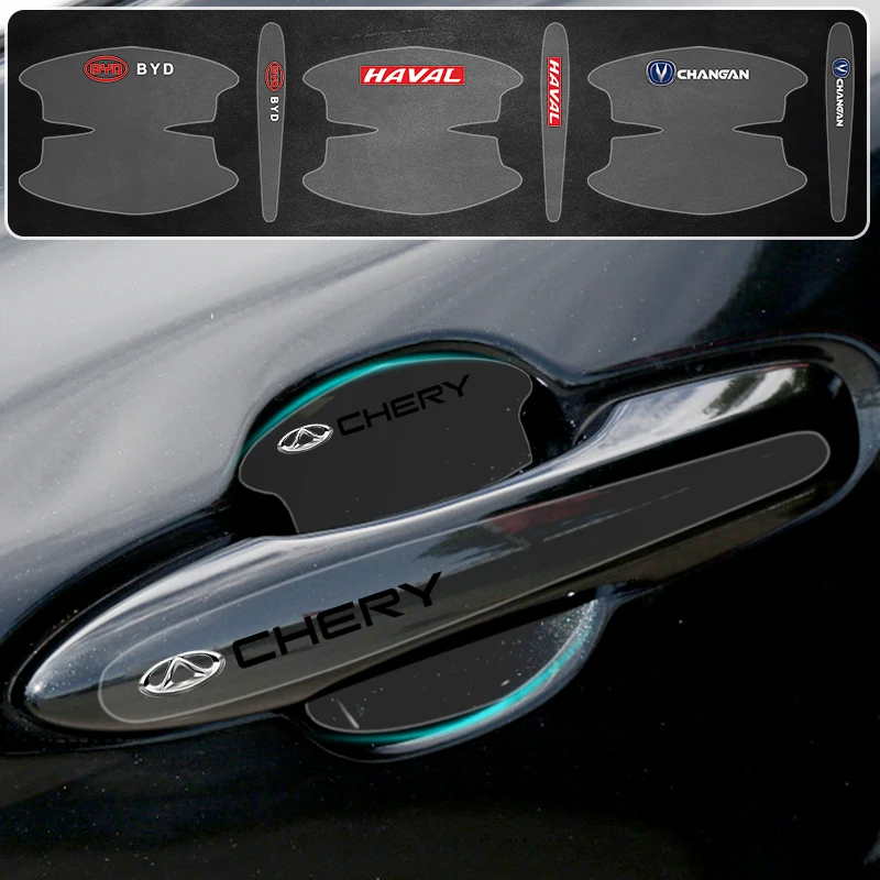 

Прозрачная защитная пленка для ручки автомобиля, дверные наклейки для Jaguar Xf Xe X Type F Pace Power S Type Pace Xk Xkr Xfl Xjs, аксессуары