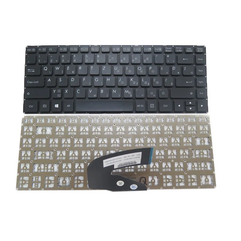 Клавиатура для Getac V138418HS1 V00 PL-RO 531090280037 V138418CS1 531087680968 V138418DS1 531087680967 словенская SL/SA без