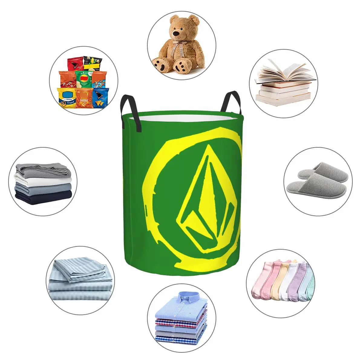 Корзина для белья Volcoms Skate большая корзина хранения бордспорт алмазный камень