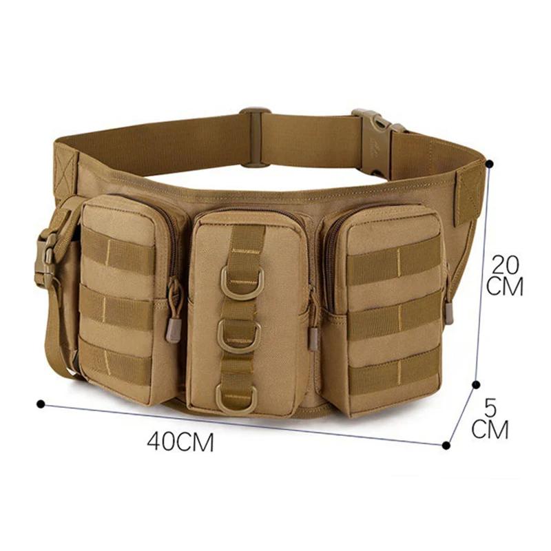 Tool Holder Garden Durable Organizer Wear Resistant Large Space Cleaning Oxford Cloth With Belt Multi Pockets Portable Waist Bag