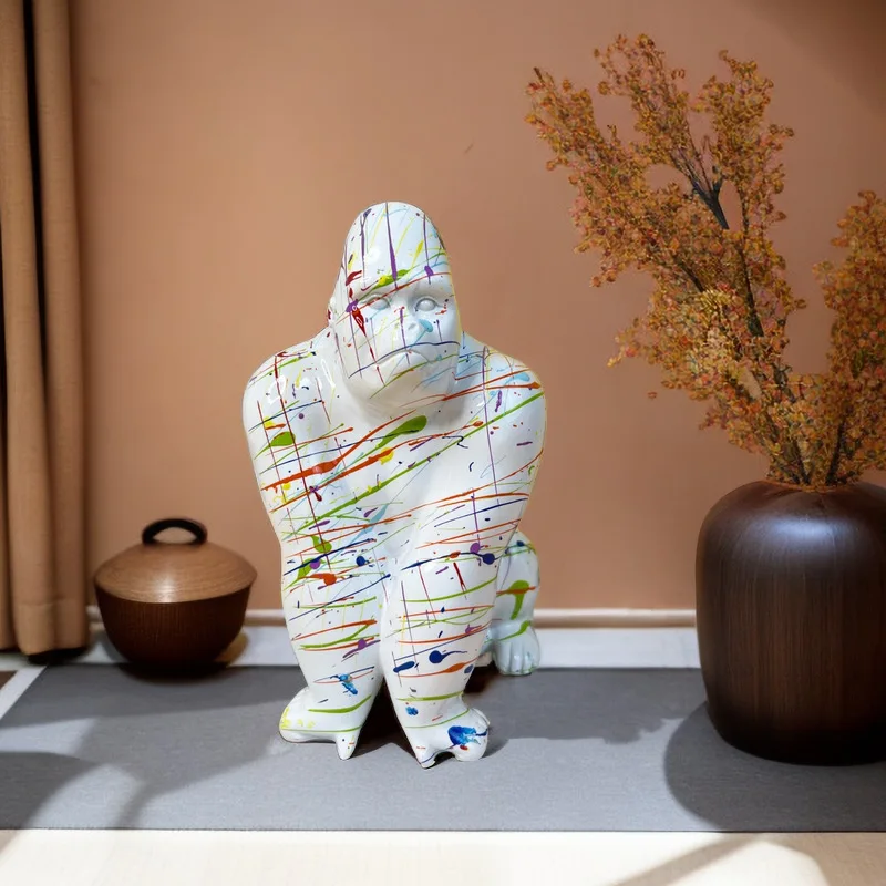 Европейский стиль Современное украшение gorilla креативное рандомное роскошное для